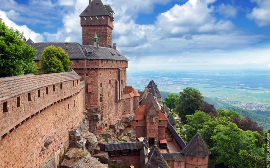 Activité Alsace , Château du Haut Koenigsbourg Tousime en Alsace, incontournables en Alsace