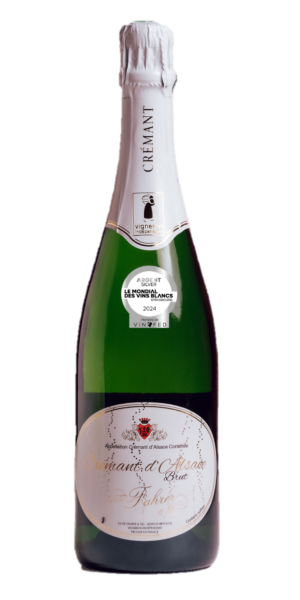 Crémant d'Alsace Blanc sec. Crémant d'Alsace BIO Blanc Brut