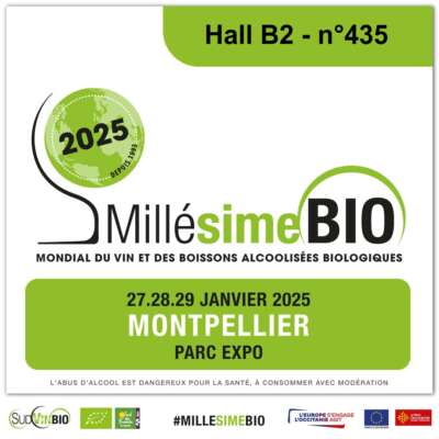 Millésime BIO 2025 vins d'Alsace Millésime BIO Domaine Sylvie Fahrer et Fils